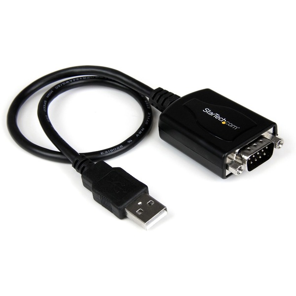 1m USB Serial Converter Kabel, USB naar Serieel met COM Poort Retention, DB9 Male RS232 naar USB, USB naar Serial Adapter voor PLC/Printer/Scanner, Windows/Mac (1P3FPC-USB-SERIAL