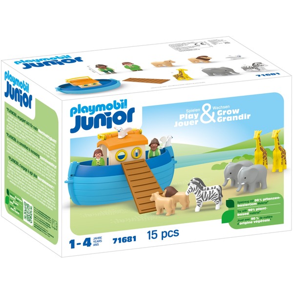 PLAYMOBIL Junior Meeneem Ark van Noach Constructiespeelgoed 71681