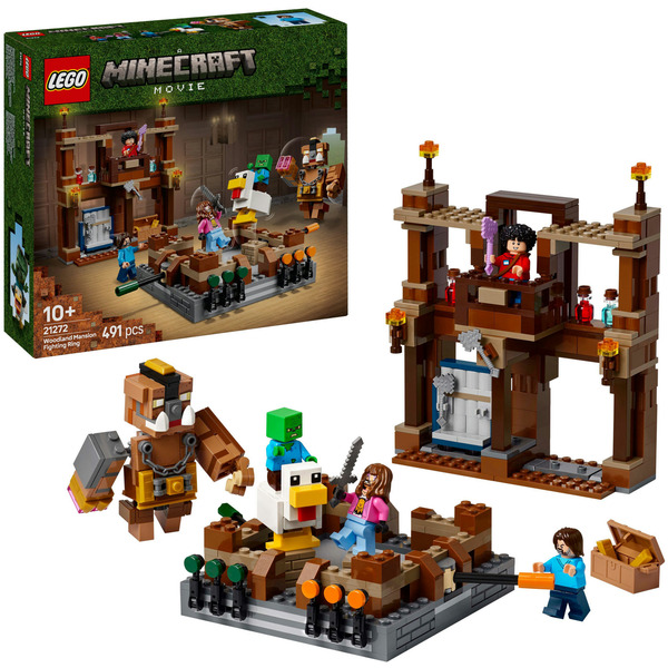 Minecraft - De arena bij het boslandhuis Constructiespeelgoed
