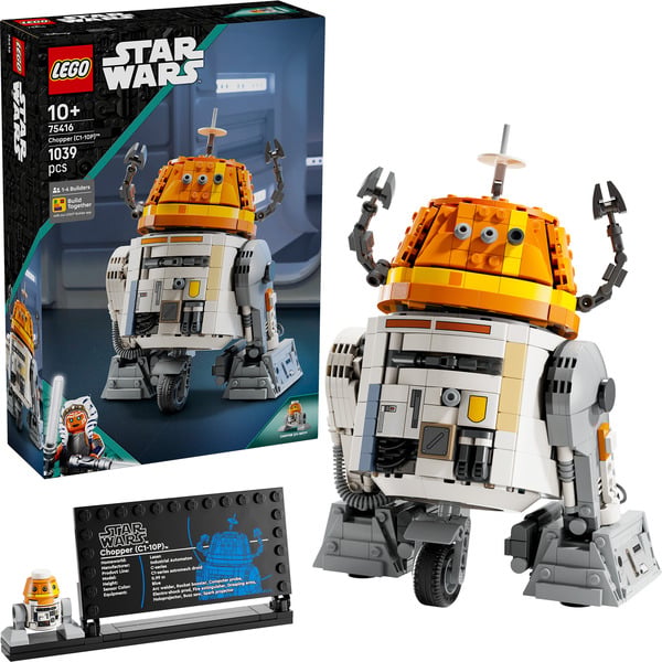 Star Wars - Chopper (C1-10P) Astromech Droid Constructiespeelgoed