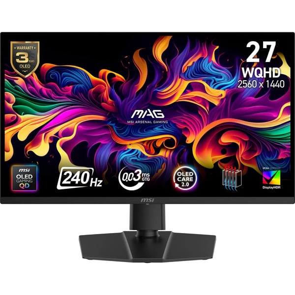 MAG 271QP QD-OLED X24 26.5インチ　ゲーミングモニター MSI MAG 271QP QD-OLED X24