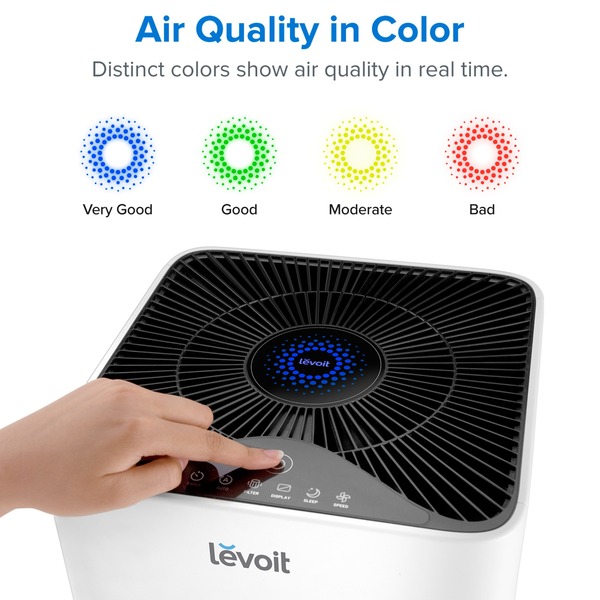 levoit lv h135 console hepa air purifier