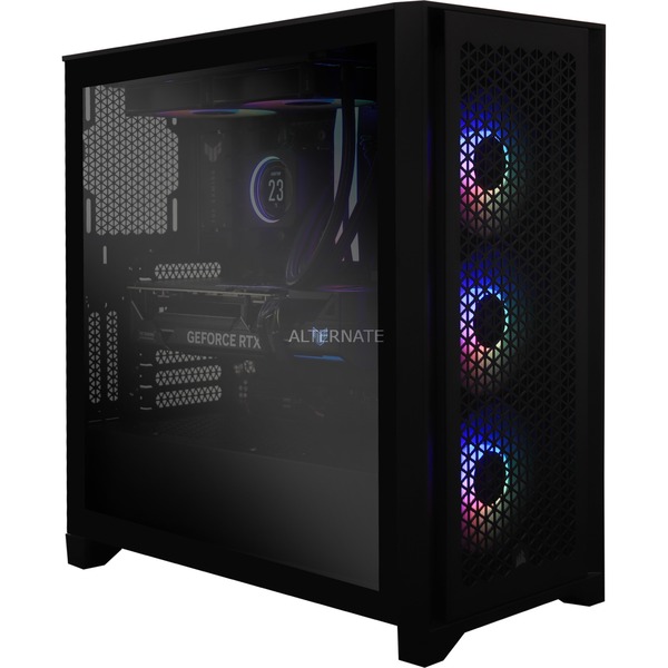 Thunderstorm by Alternate Pro R7 RTX 4080 gaming pc Zwart Ryzen 7