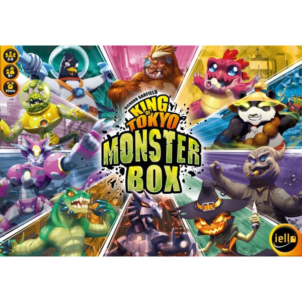 Asmodee King Of Tokyo Monster Box Bordspel - 6 spelers, 30 minuten, Vanaf 8 jaar