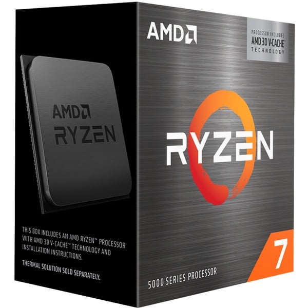 Ryzen 7 5700X3D, 3,0 GHz (4,1 GHz Turbo Boost) socket AM4 processor