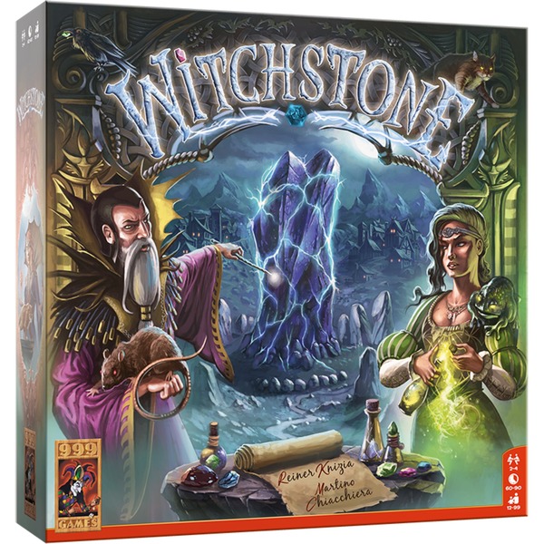 grafiek Schuldenaar vasthouden 999 Games Witchstone Bordspel Nederlands, 2 - 4 spelers, 60 minuten, Vanaf 12 jaar grafiek Schuldenaar vasthouden 999 Games Witchstone Bordspel Nederlands, 2 - 4 spelers, 60 minuten, Vanaf 12 jaar