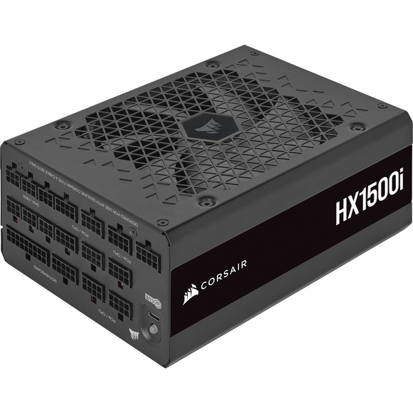 Corsair hx1500i 1500 watt voeding zwart 9x pcie full kabel management