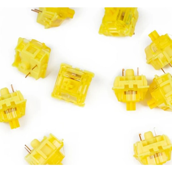 Keychron Gateron Phantom Switch set Yellow, 35 Switches keyboard