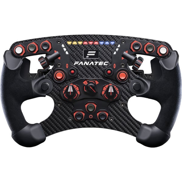 Fanatec Formula V2.5X + QR2 + APM セット Fanatec ClubSport Steering Wheel Formula V2.5 X stuur add-on Zwart