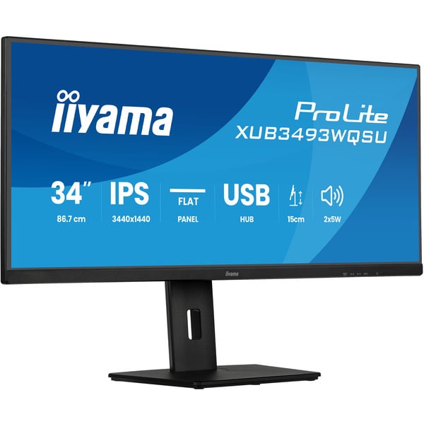 ProLite XUB3493WQSU-B6 34\" UltraWide monitor