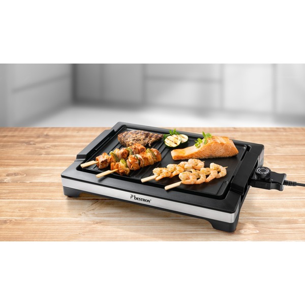 Eigen Ziek persoon Overleving Bestron ABBQ2000S Tafelmodel barbecue grill elektrische bakplaat Zwart/zilver Eigen Ziek persoon Overleving Bestron ABBQ2000S Tafelmodel barbecue grill elektrische bakplaat Zwart/zilver
