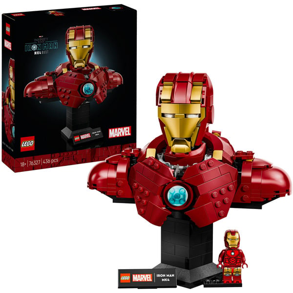 Marvel - Iron Man MK4 buste Constructiespeelgoed