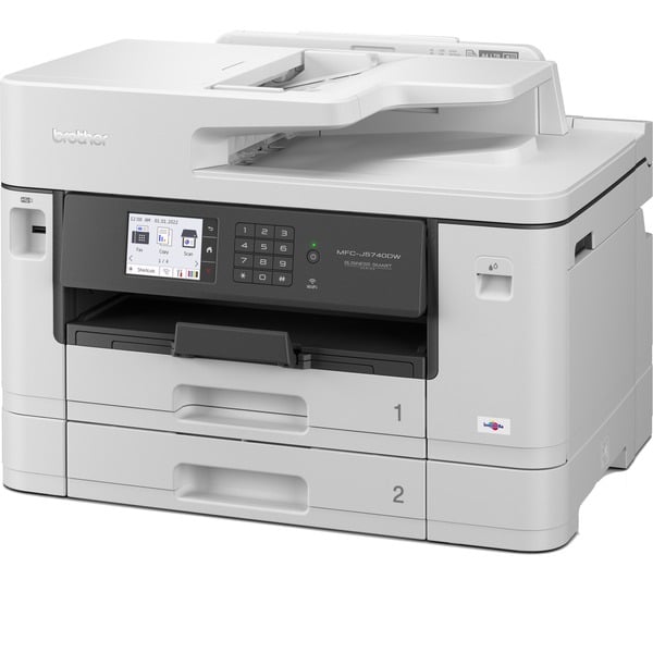 Brother MFCJ5740DW allinone inkjetprinter met faxfunctie Grijs