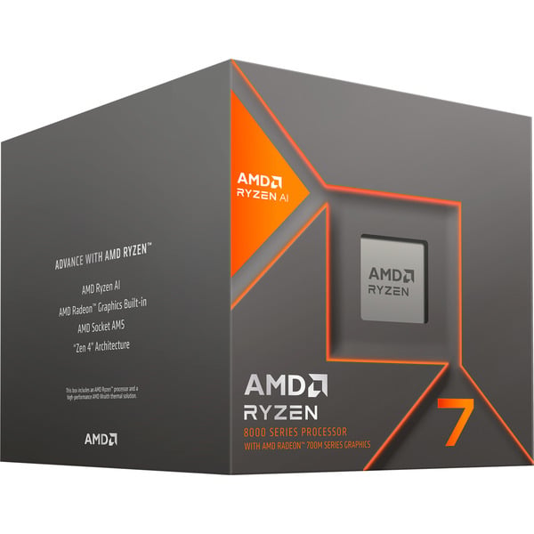 CPU AMD Ryzen7 8700G AMD Ryzen 7 8700G, 4,2 GHz (5,1 GHz Turbo Boost) socket AM5