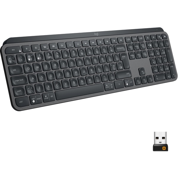 scherp G boog beoordelingen door Logitech MX Keys Advanced Wireless Illuminated Keyboard,  toetsenbord