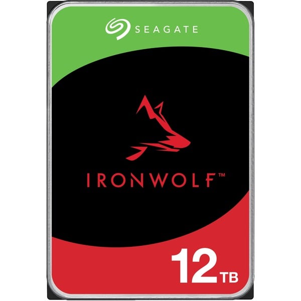 Permanent Inleg achter Seagate IronWolf 12 TB harde schijf ST12000VN0008, SATA/600, 24/7