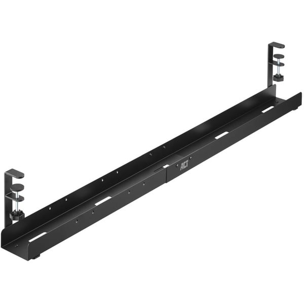 JGS ® Kabelbeheer Oplossing Voor Onder Je Bureau - Verstelbare Metalen Kabelgoot Zonder Boren Intrekbaar Van 44 5 72 Cm Zwart