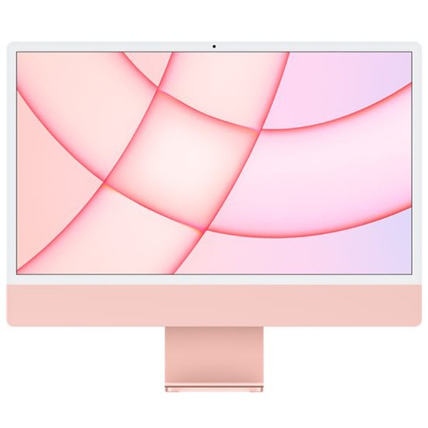 Apple iMac 24 (MGPM3N/A) all-in-one pc (Roze/rood | M1 | M1 8-Core GPU | 8 GB | 256 GB SSD)