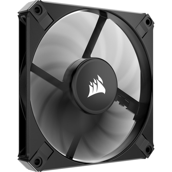 Corsair AF120 SLIM 120 mm PWM Fluid Dynamic Bearing Fan case fan Zwart, 4pins PWM fanconnector
