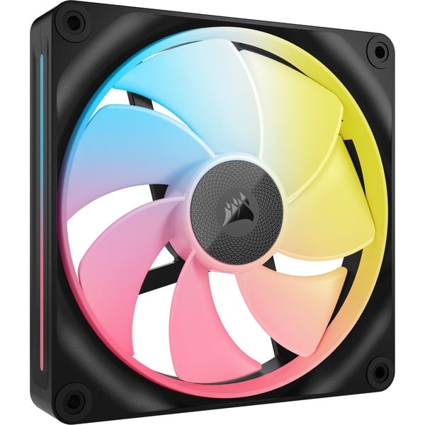 Corsair iCUE LINK LX140-R RGB Reverse case fan Zwart, 140 x 140 x