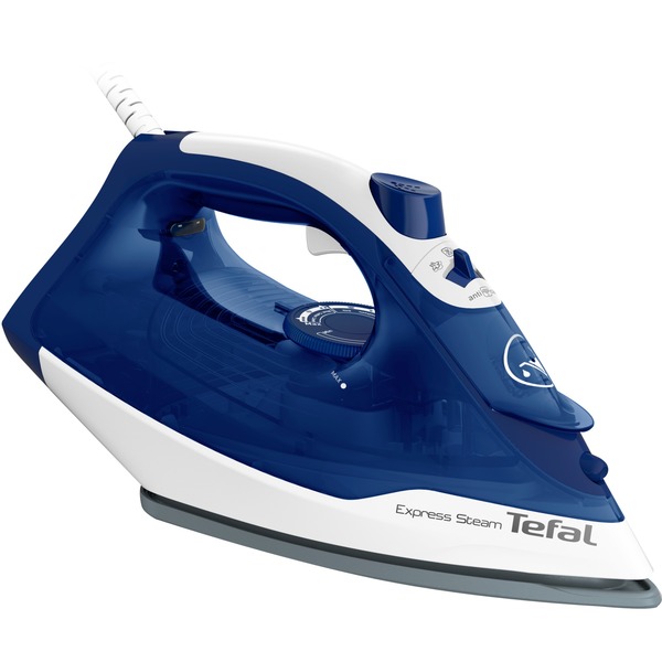 Tefal Stoomstrijkijzer FV 2838 blauw/wit