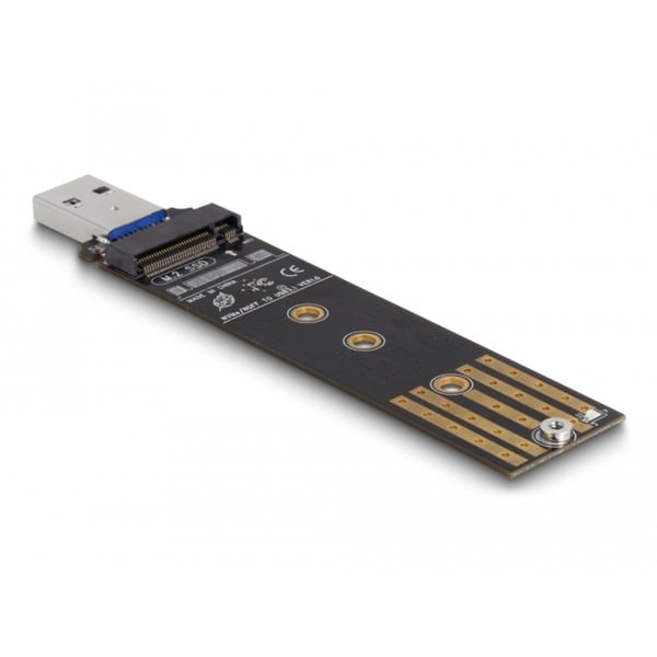 Delock Convertor DeLOCK Combo Converter voor M.2 NVMe PCIe of SATA SSD met USB 3.2 Gen 2
