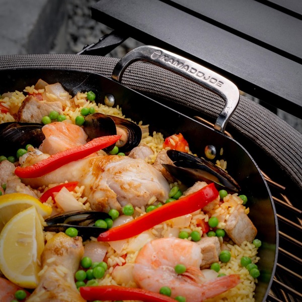 Kamado Joe Karbon Steel Paella Pan bak/braadpan