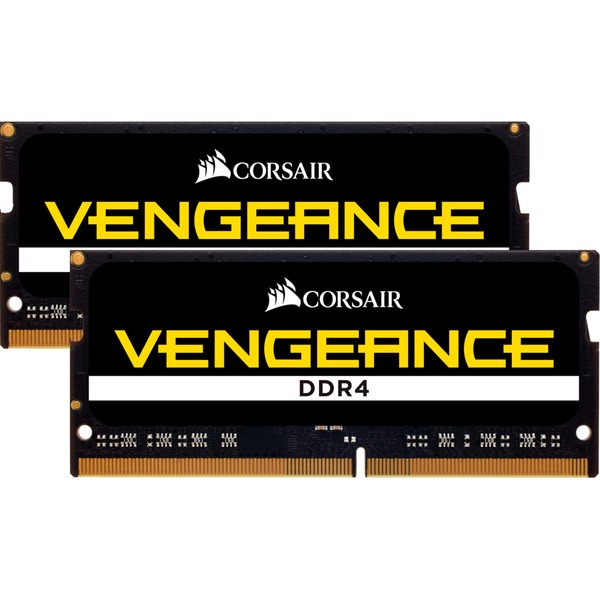 CORSAIR DDR4-3200 VENGEANCE 32GB 16GB×2 Corsair Vengeance 32 GB DDR4-3200 (2x 16 GB) laptopgeheugen Zwart