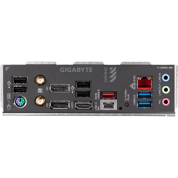 GIGABYTE B650M Gaming X AX, socket AM5 moederbord Donkerbruin, RAID, 2.5 GbLAN, WiFi 6E, BT 5.