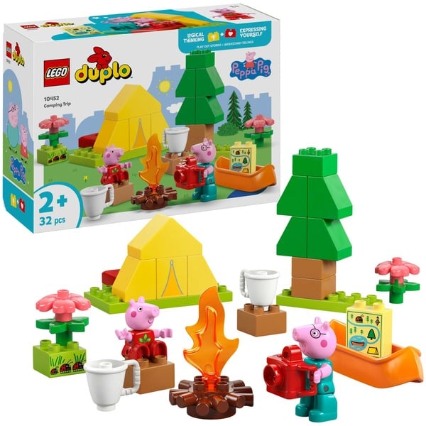 DUPLO - Peppa Big Kampeertrip Constructiespeelgoed