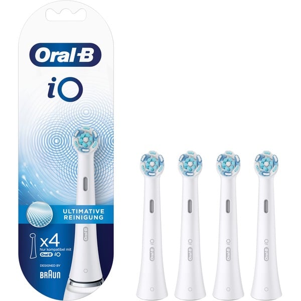 publiek koud Correlaat Oral-B Oral-B iO Ultimate Clean opzetborstel Wit, 4 stuks
