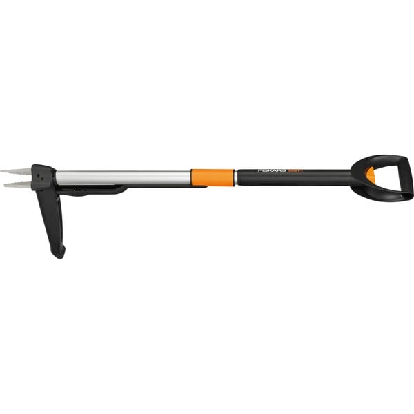 Fiskars SmartFit Onkruidtrekker onkruidsteker Zwart oranje 1020125