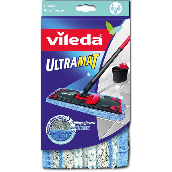 UltraMat vervangende mop "extra vochtig" vloerwisserovertrek
