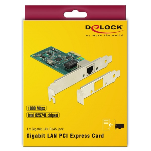 PCI Express Card > 1 x Gigabit LAN netwerkadapter