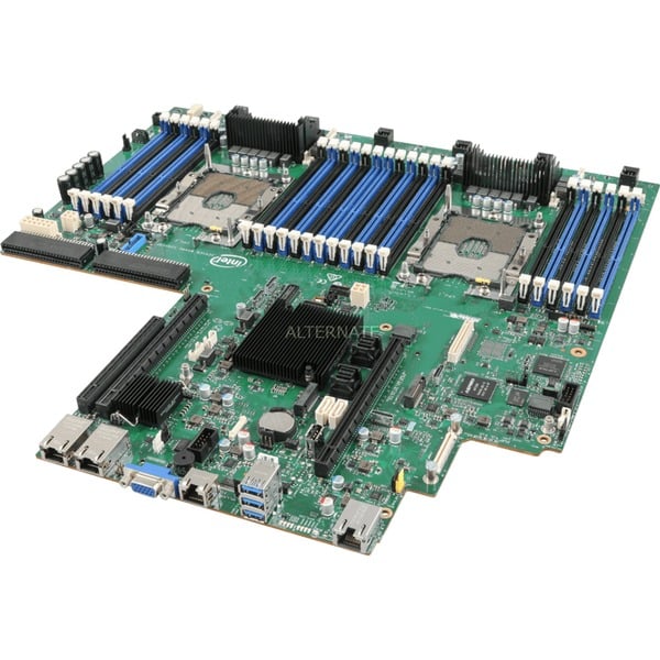 Intel® Server Board S2600WFT, socket 3647 moederbord met ASMB9iKVM