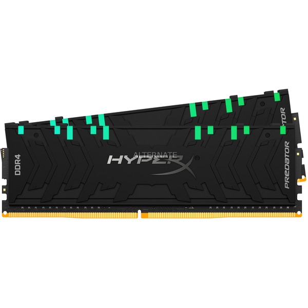 HyperX 16 GB DDR4-4600 Kit werkgeheugen Zwart, HX446C19PB3AK2/16 ...