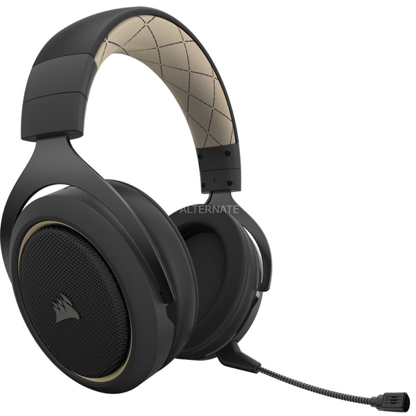Corsair Hs70 Pro Wireless Gaming Headset Zwart Creme 7 1 Surround Sound