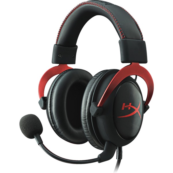 Hyperx Cloud Ii Red 7 1 Virtual Surround Gaming Headset Zwart Rood