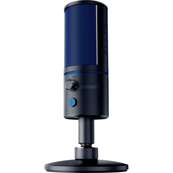 Aardewerk investering koppeling Razer Seiren X - PlayStation 4 microfoon Zwart/blauw
