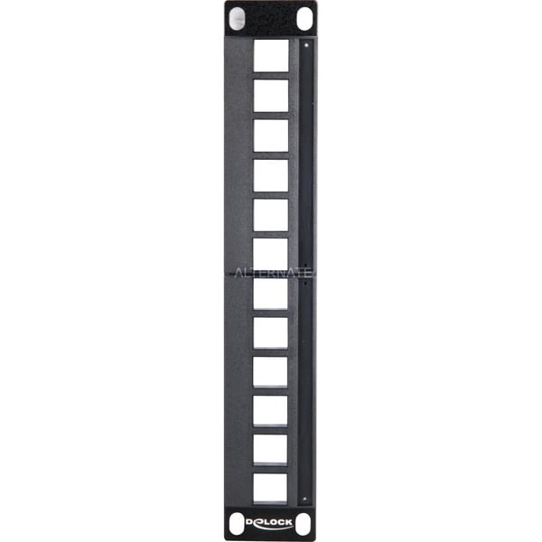 Keystone Patchpanel 10\" 12 Port patchpaneel
