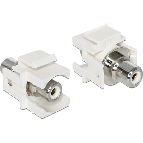 Keystone RCA female naar RCA female Module kabel