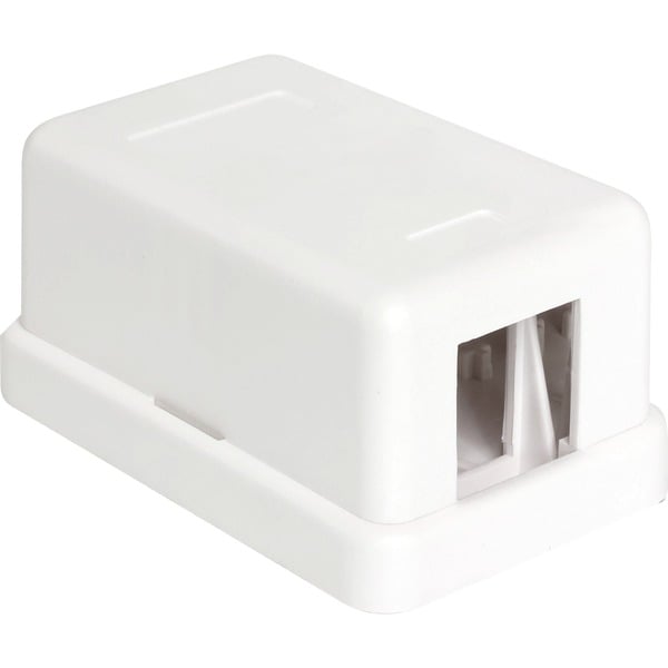 Keystone Surface Mounted Box 1 Port behuizing