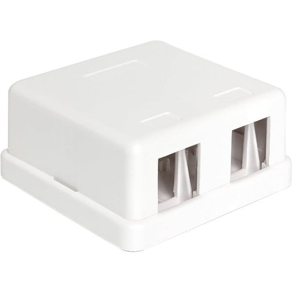 Keystone Surface Mounted Box 2 Port behuizing