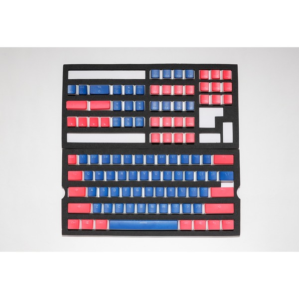 Ducky Pudding Keycap set Classic Blue Alpha keycaps PBT, US Layout