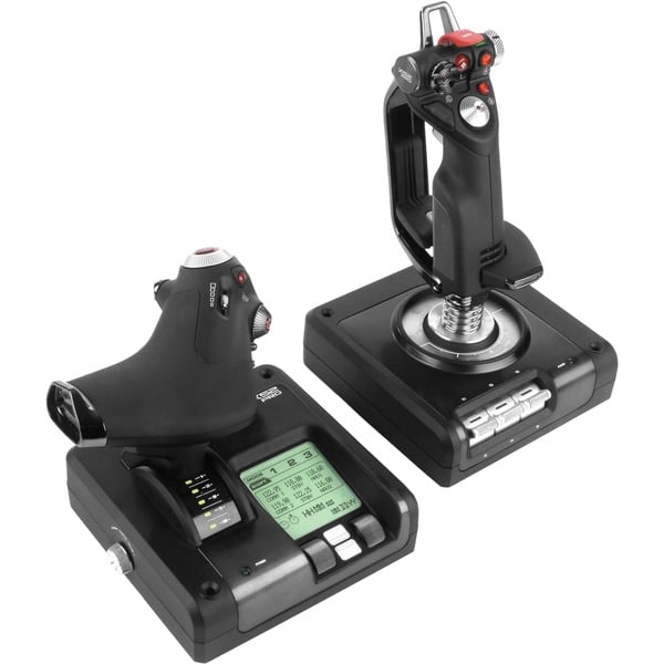 Logicool/Saitek フライトシミュレータ機器一式 X52Proおまけ Logitech G Saitek X52 PRO FLIGHT gaming hotas