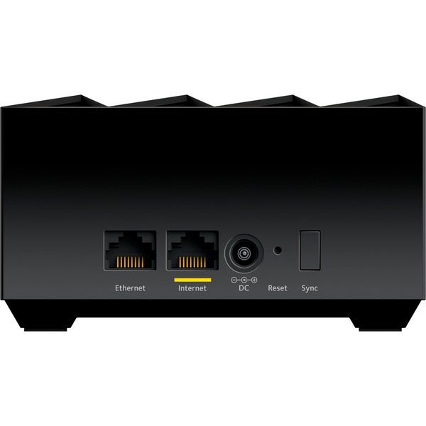 NETGEAR Nighthawk Mesh WiFi 6 Systeem MK62 mesh router Zwart, 1x Router