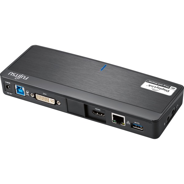 Fujitsu USB Port Replicator PR8.1 dockingstation Zwart