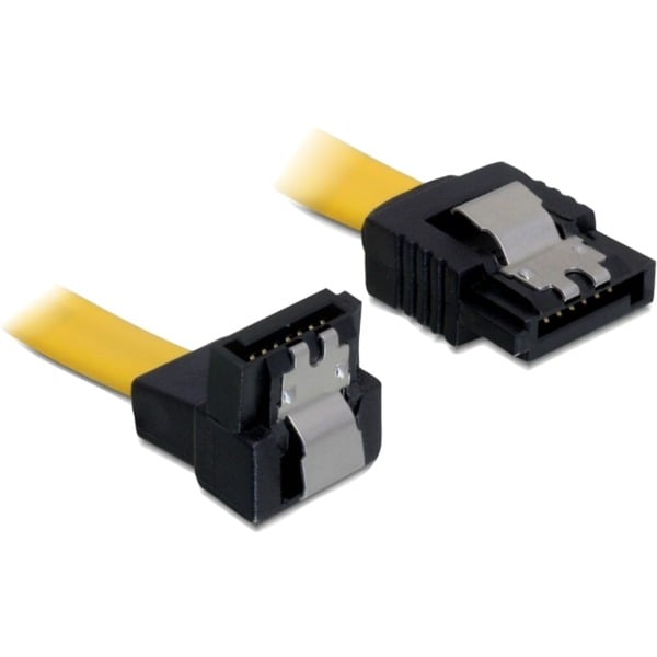 SATA male recht > SATA male haaks kabel