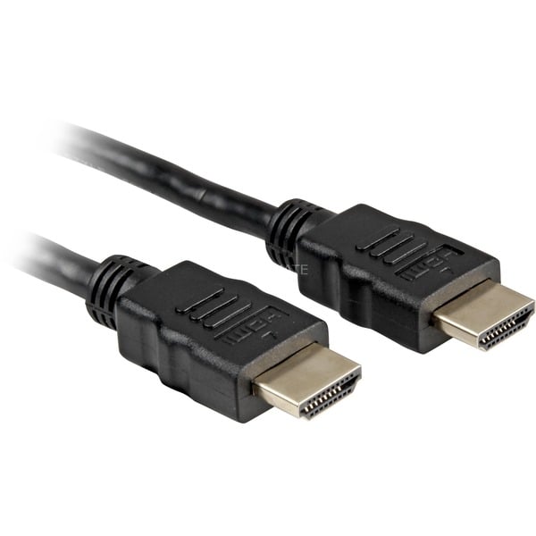 Wrak Absoluut temperen Sharkoon High Speed HDMI Kabel met Ethernet 2m Zwart, 4K, Verguld