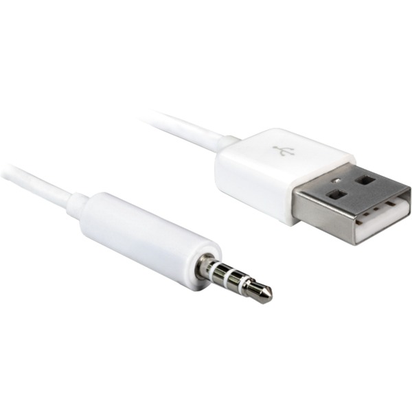 Oneerlijk Inschrijven Af en toe DeLOCK Cable USB-A male > Stereo jack 3.5 mm male 4 pin adapter IPod  Shuffle, 1
